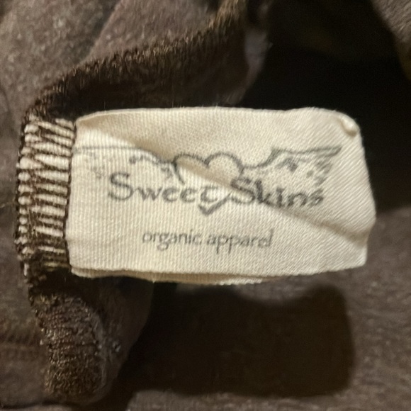 SweetSkins brown hemp/organic cotton skirt. - Picture 2 of 5